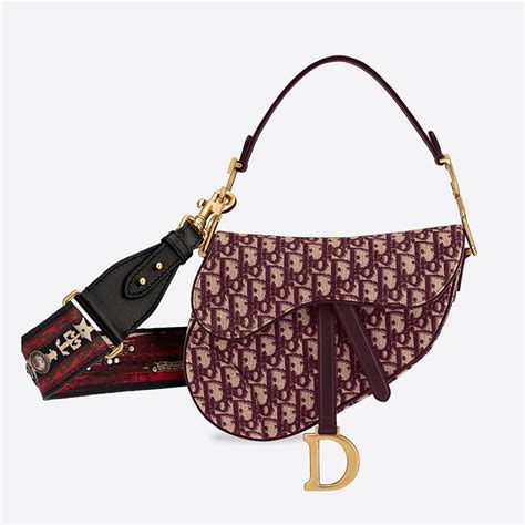 dior saddle bag oblique price|dior saddle bag on model.